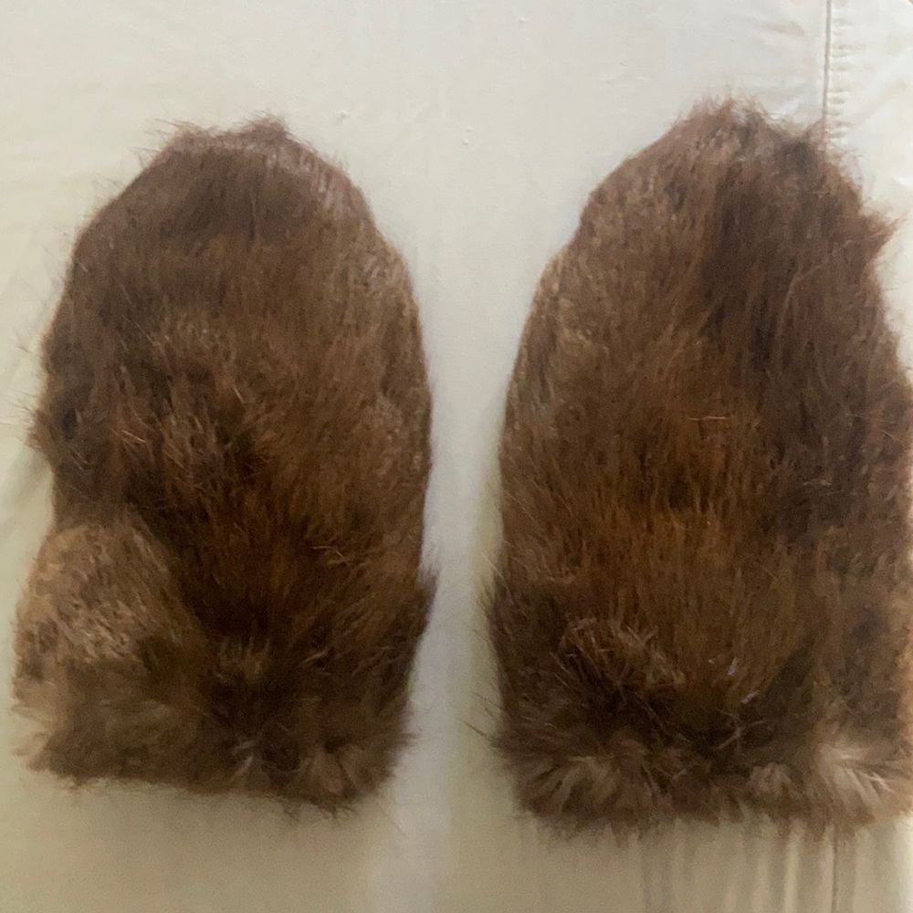 Vtg Beaver Gloves
